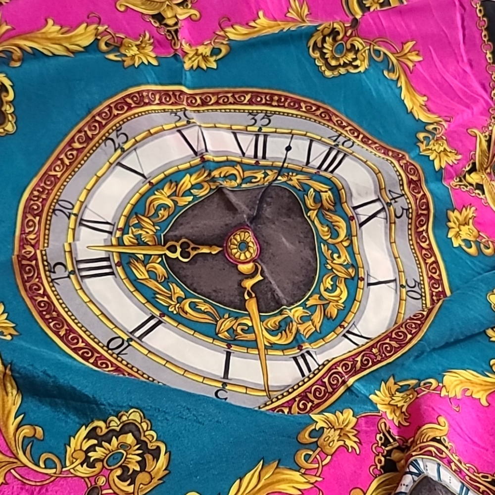 Big Silk Scarf - Picture 5 of 5